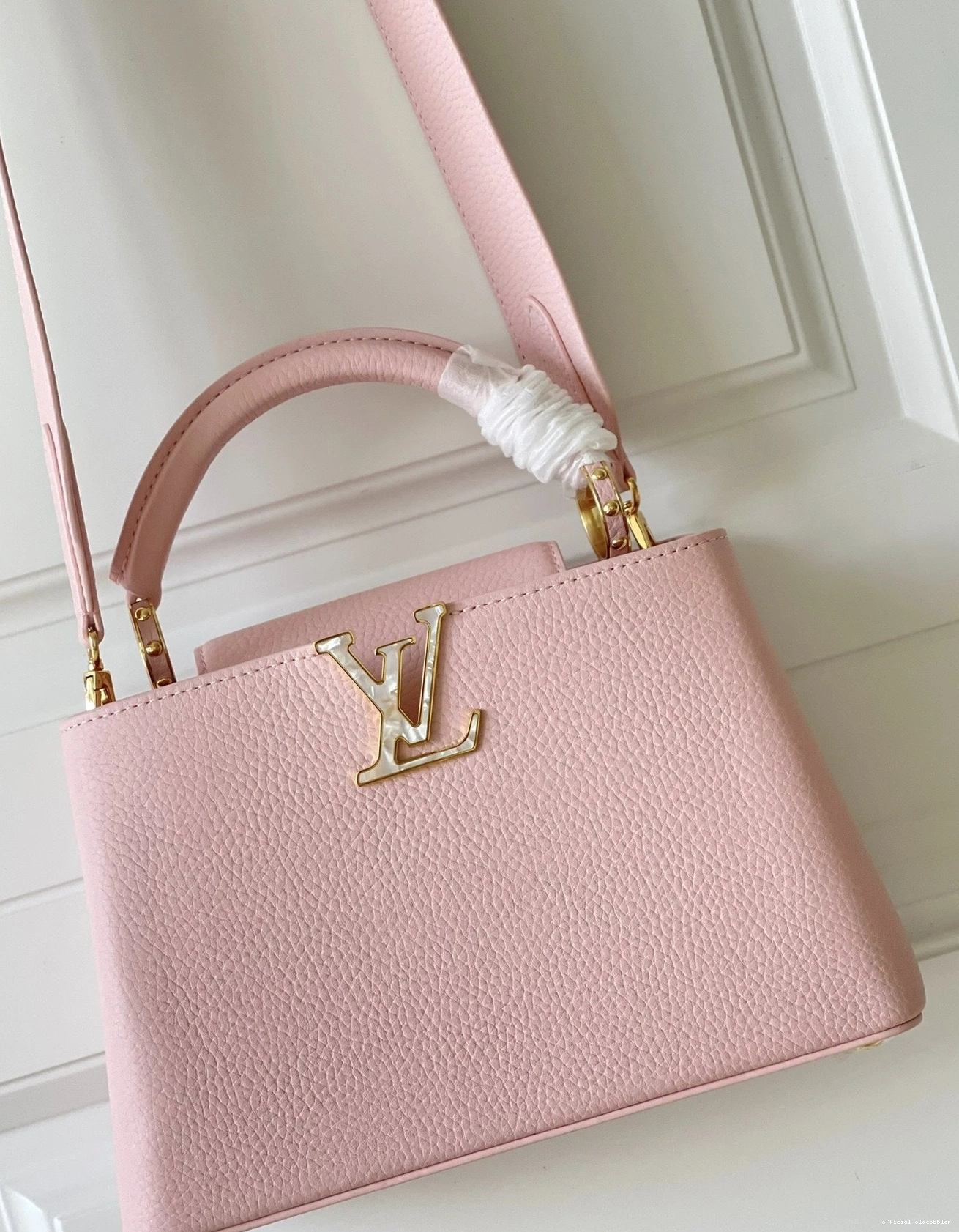 Official oldcobbler VUITTON BB CAPUCINES LOUIS 0715